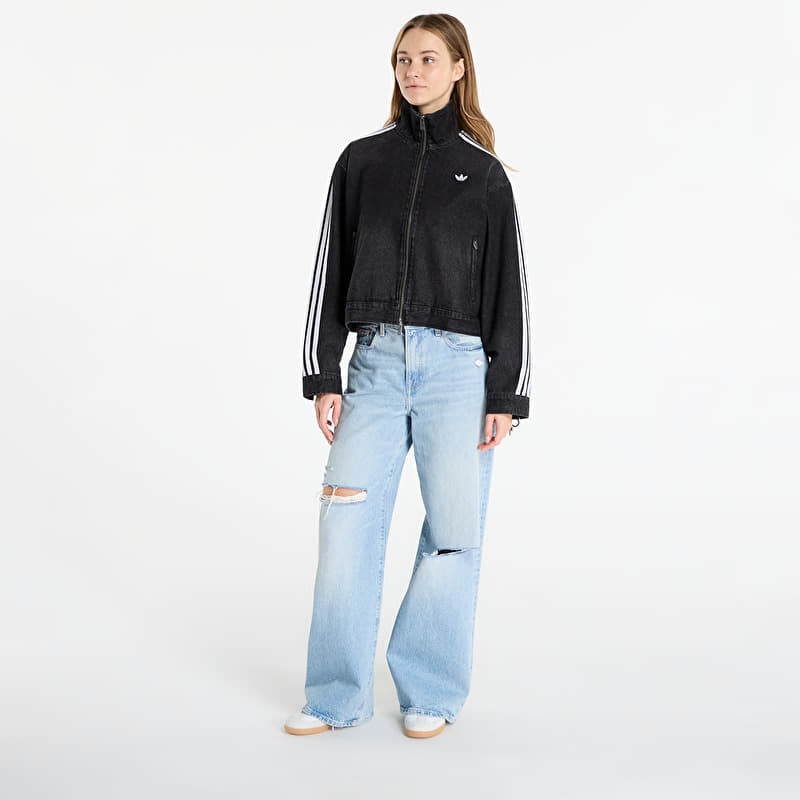 Women's jackets adidas Denim Lacing Fb Jacket Black (KS1394