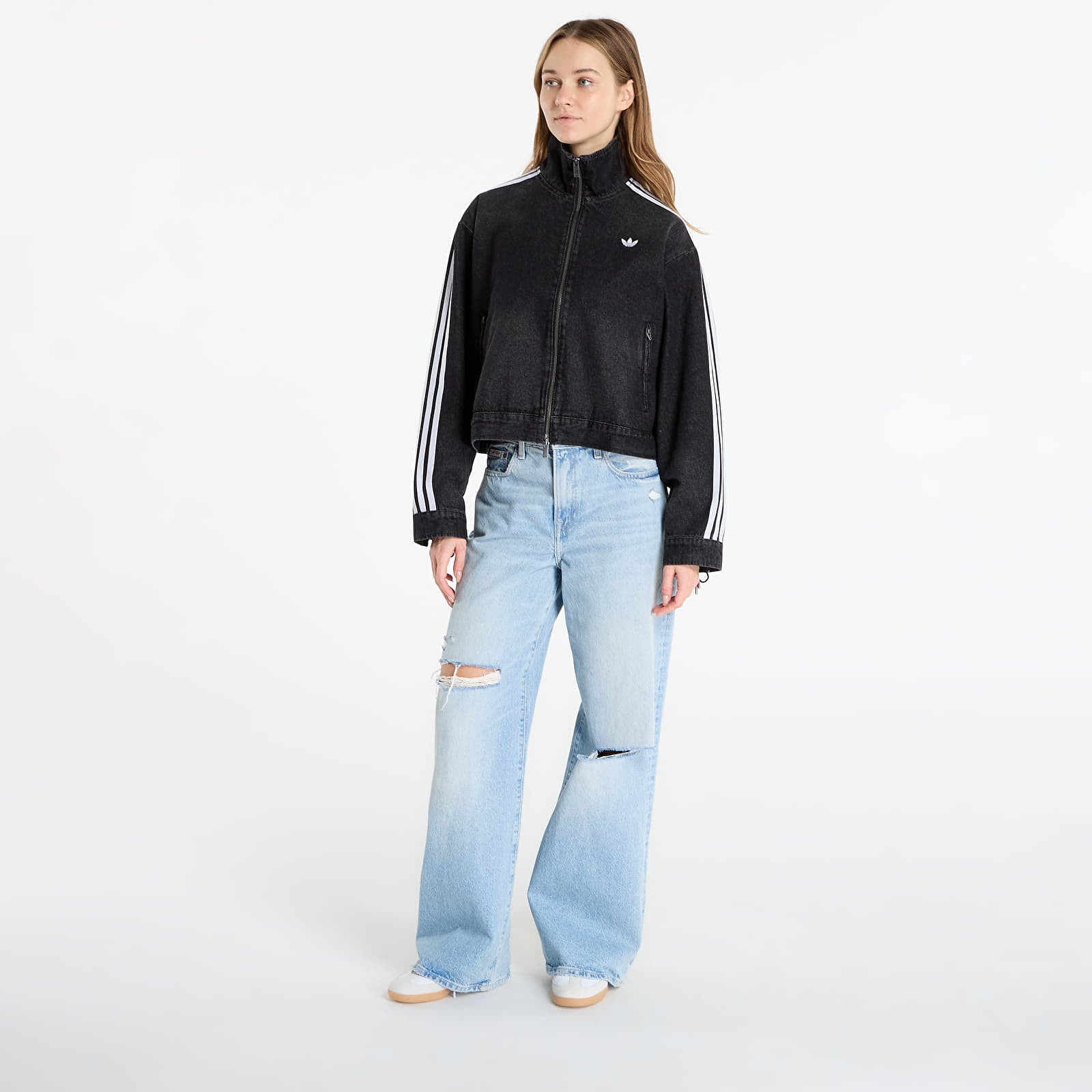 Jakker adidas Denim Fb Jacket Black