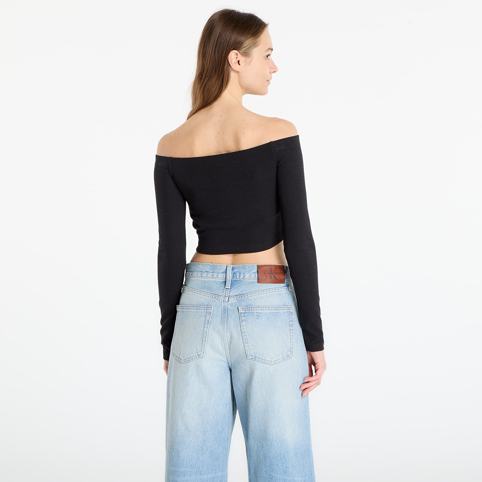 T-shirts adidas Ess Rib Ls Black