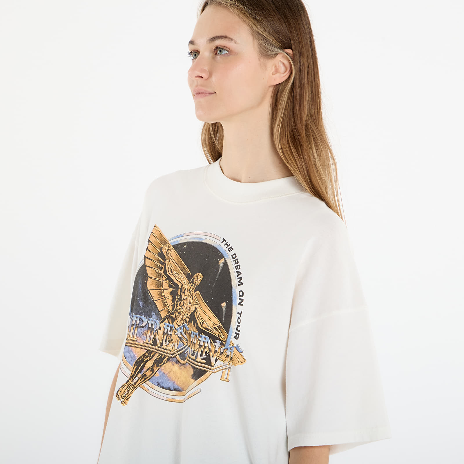T-Shirts REPRESENT Golden Tour T-Shirt UNISEX Flat White