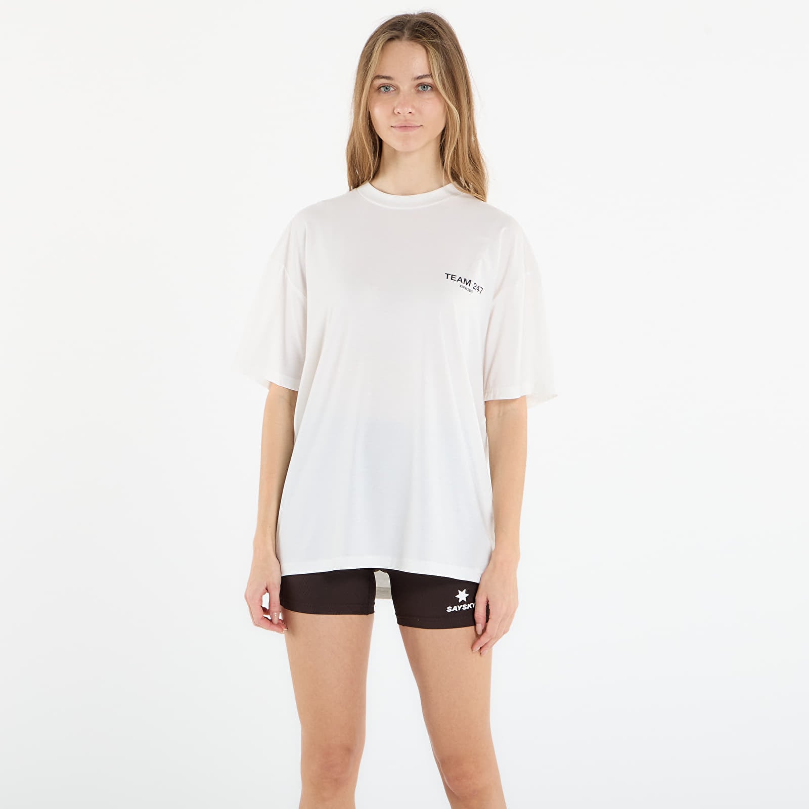 T-skjorter REPRESENT Team 247 Oversized Tee UNISEX Flat White