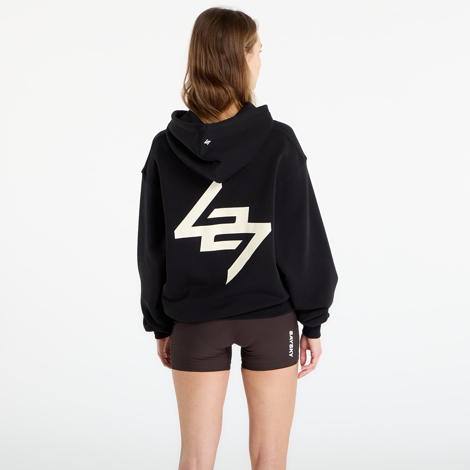 Hettegensere og sweatshirts REPRESENT 247 Dna Graphic Hood UNISEX Jet Black