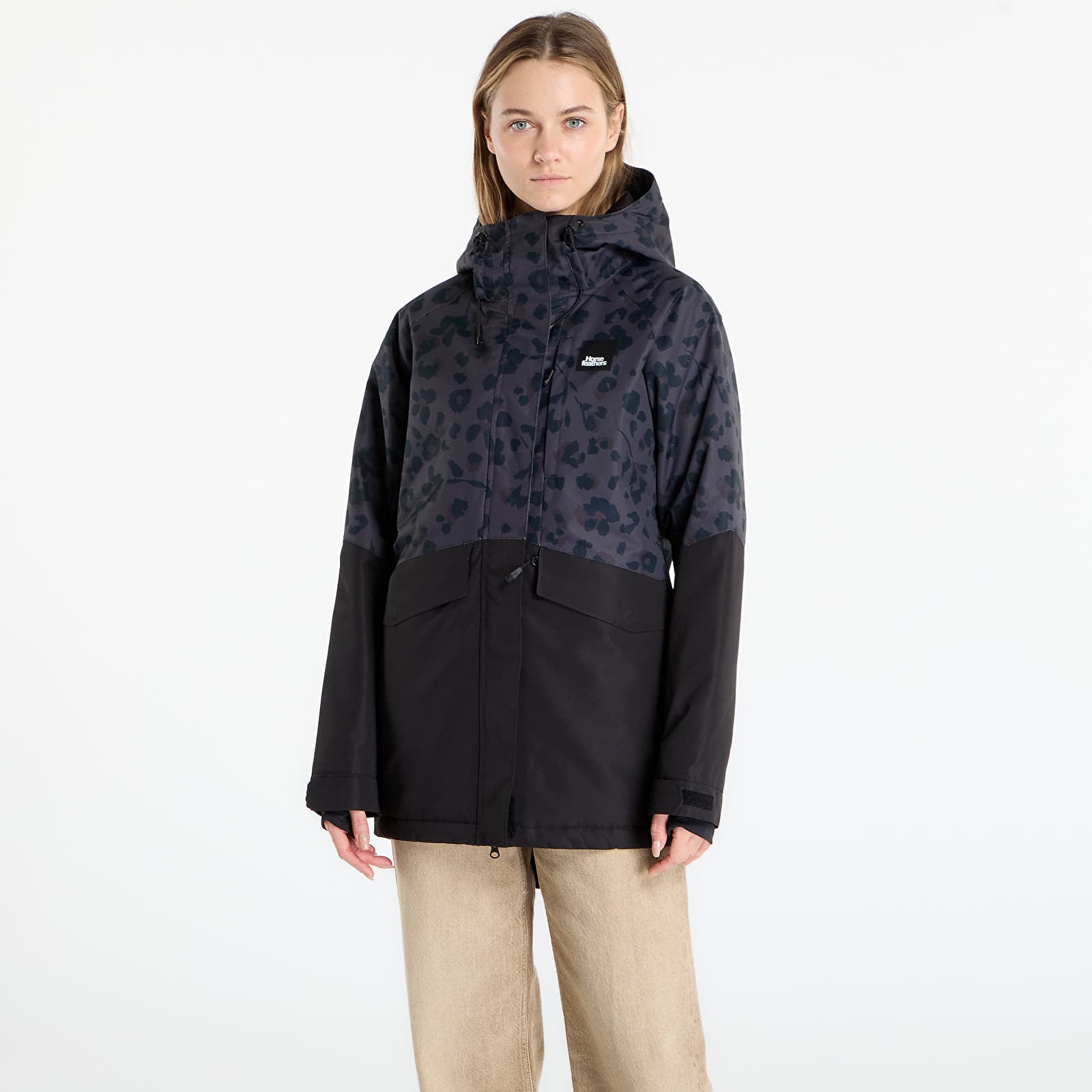 Jackets Horsefeathers Ember Jacket Floral Cheetah