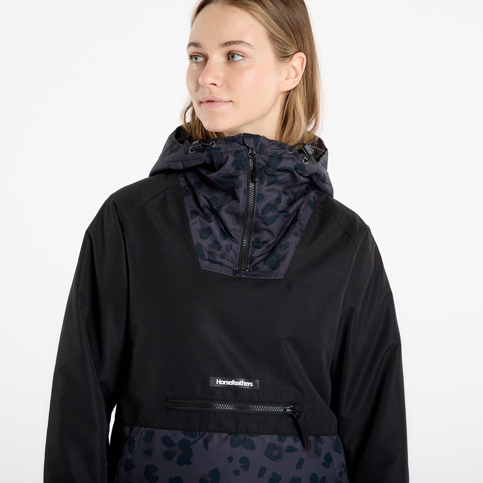 Geci Horsefeathers Fiora Jacket Floral Cheetah