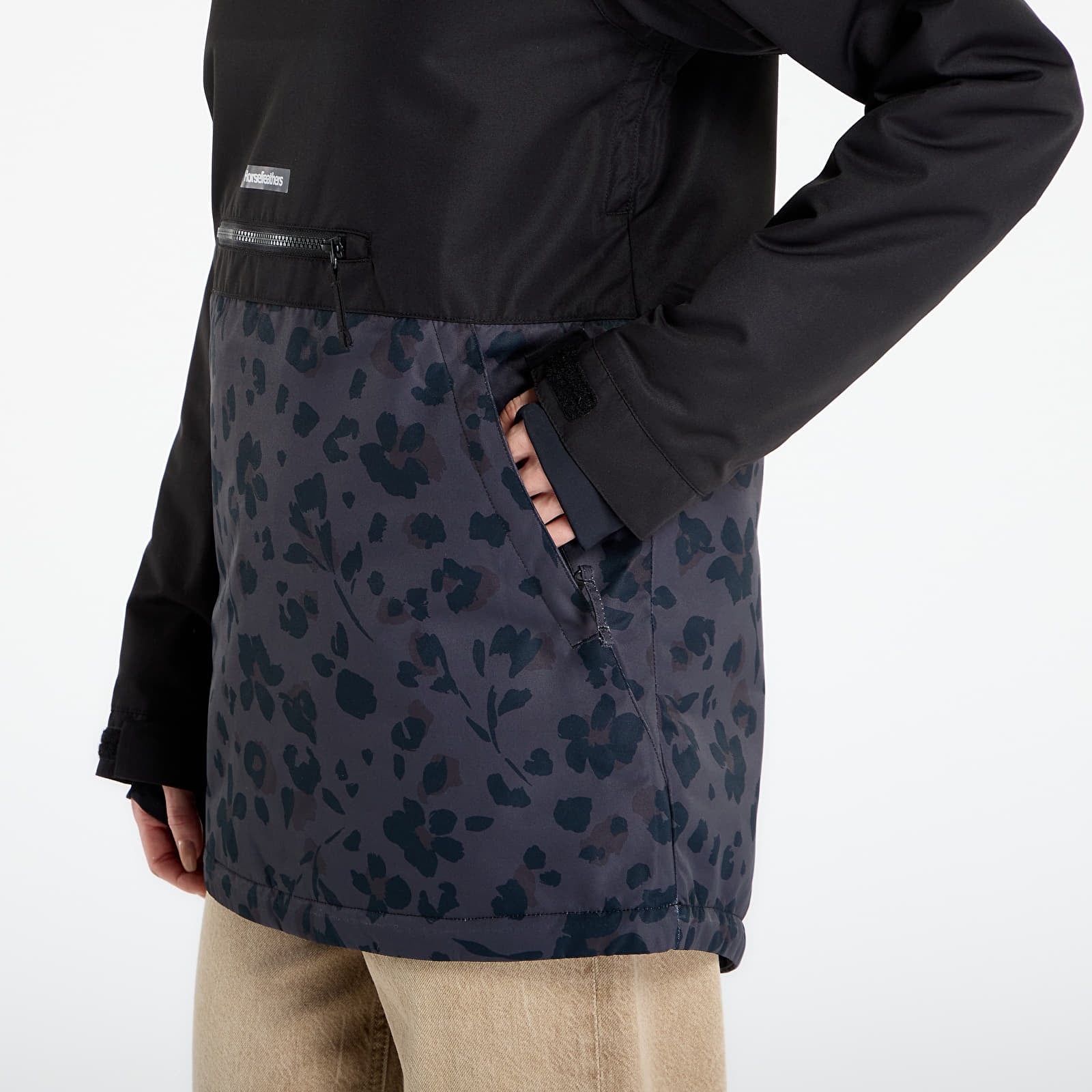 Geci Horsefeathers Fiora Jacket Floral Cheetah