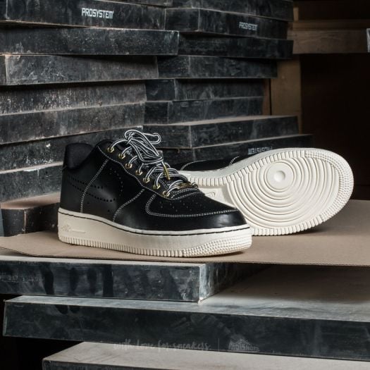 Men s shoes Nike Air Force 1 07 LV8 WB Black Black Sail Footshop