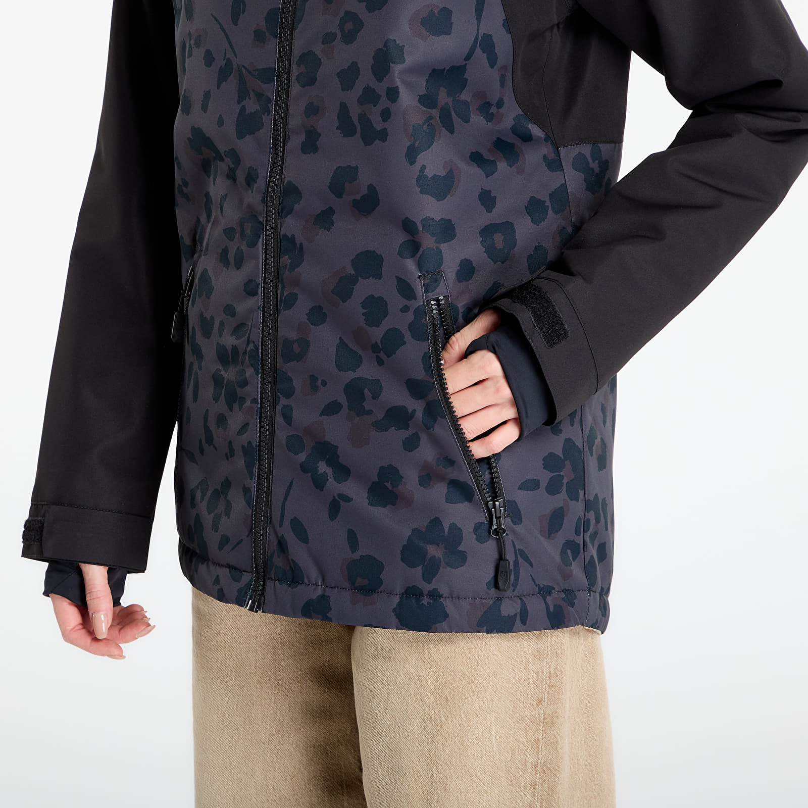 Geci Horsefeathers Tay Jacket Floral Cheetah