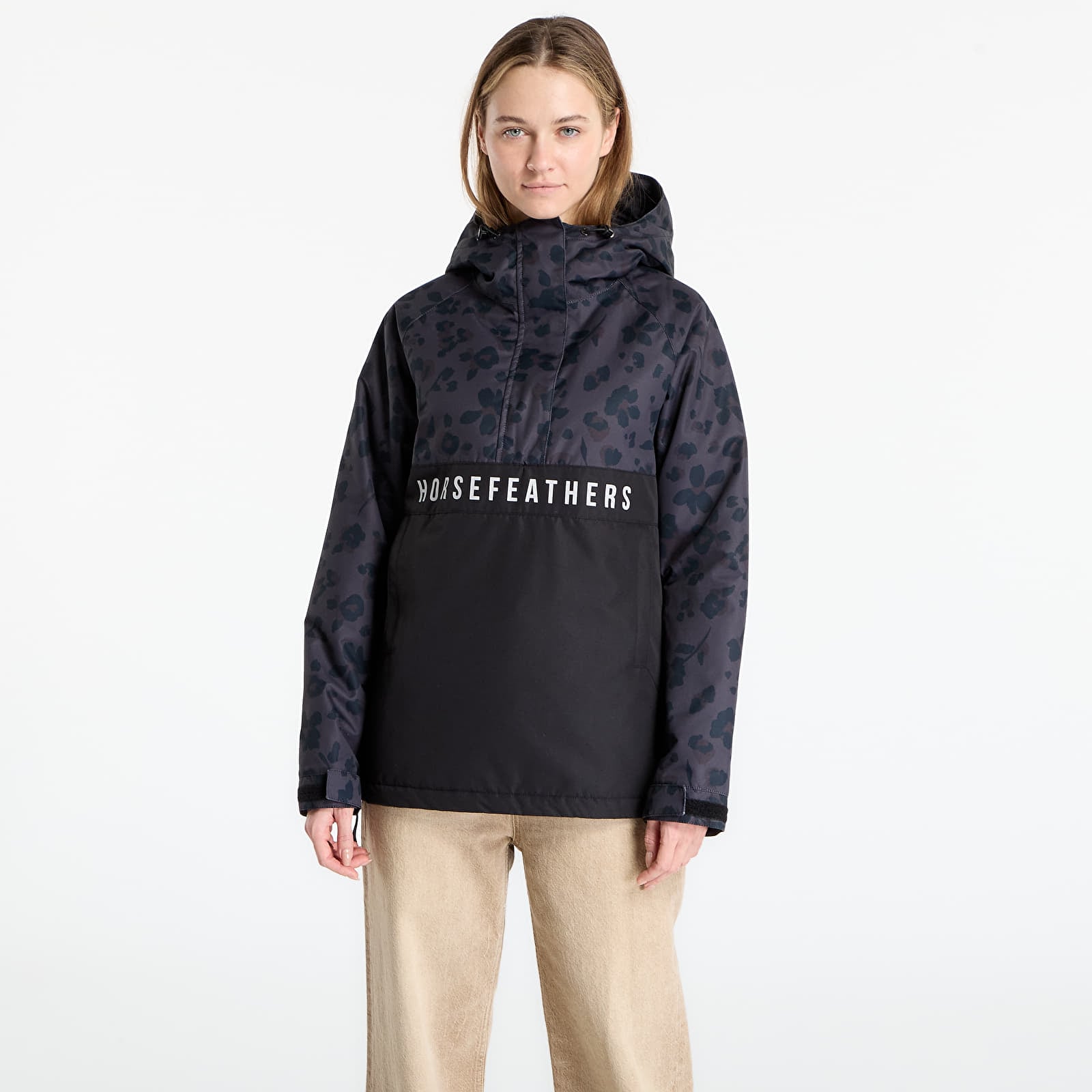 Jakas Horsefeathers Tala Jacket Floral Cheetah