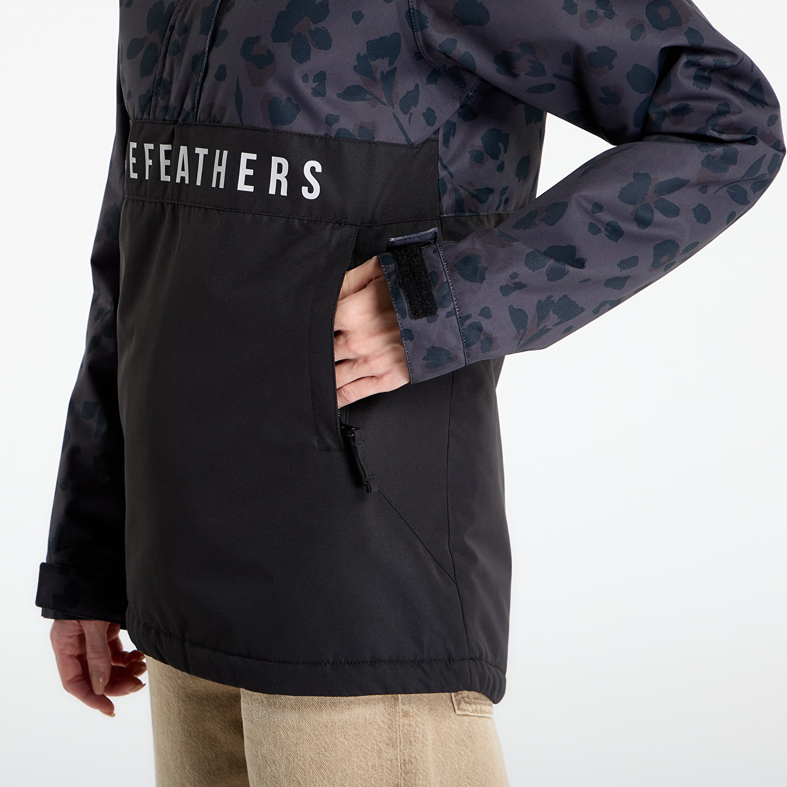 Jakas Horsefeathers Tala Jacket Floral Cheetah