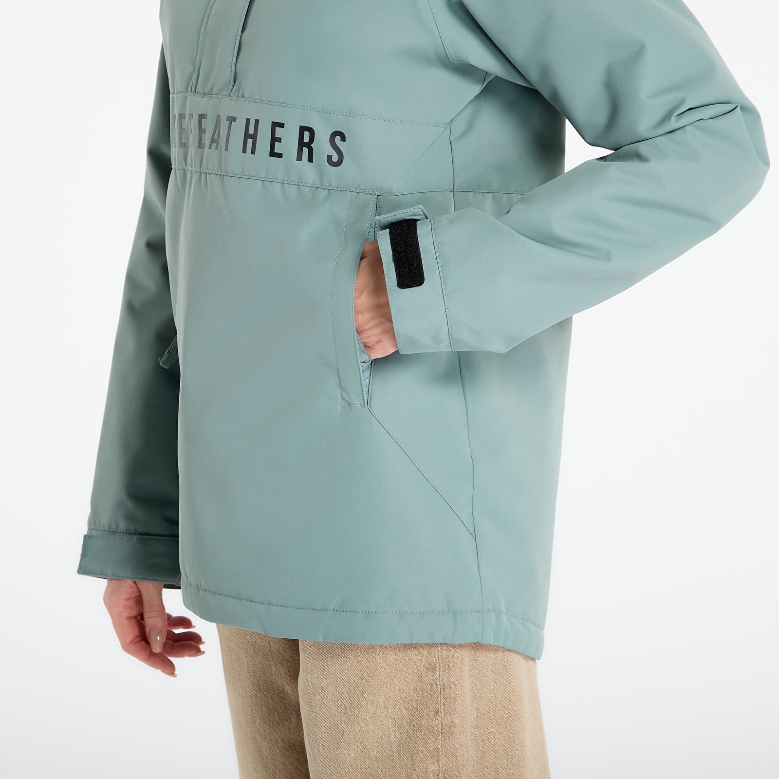 Ženske jakne Horsefeathers Tala Jacket Iceberg Green