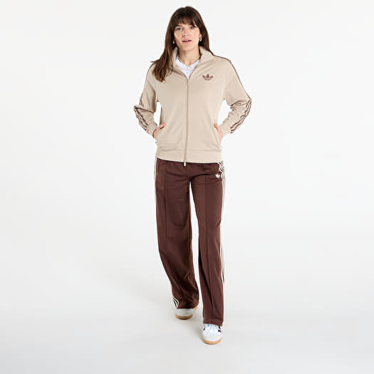 adidas Firebird Track Top Loose Stone Khaki/ White | Footshop