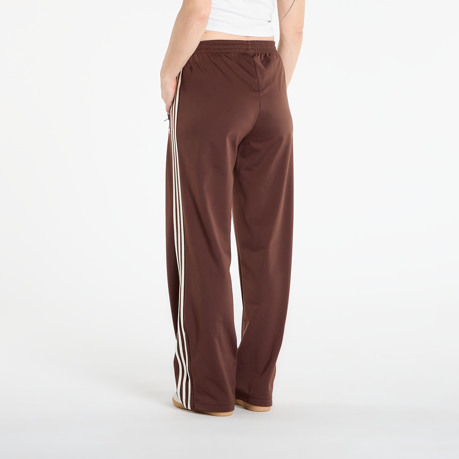 Ženske trenerke adidas Fb Loose Track Pants Auburn/ Crew White