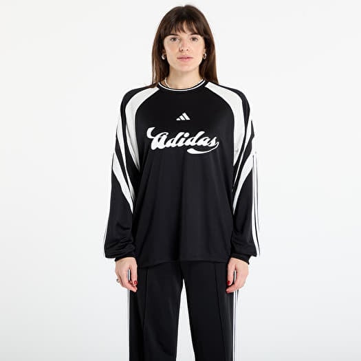 T-shirt adidas W Her Ls Black/ Off White