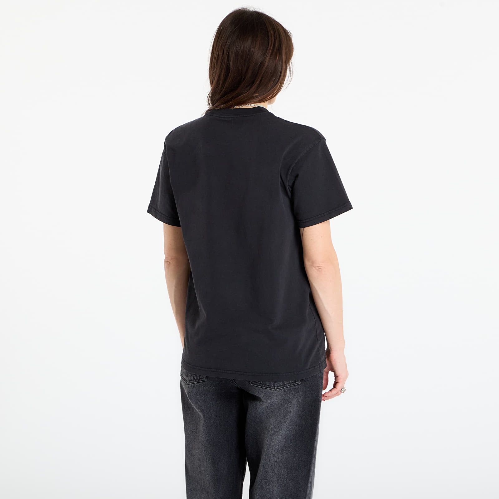 Heren T-shirts Carhartt WIP S/S Faded Pond Corps T-Shirt UNISEX Black