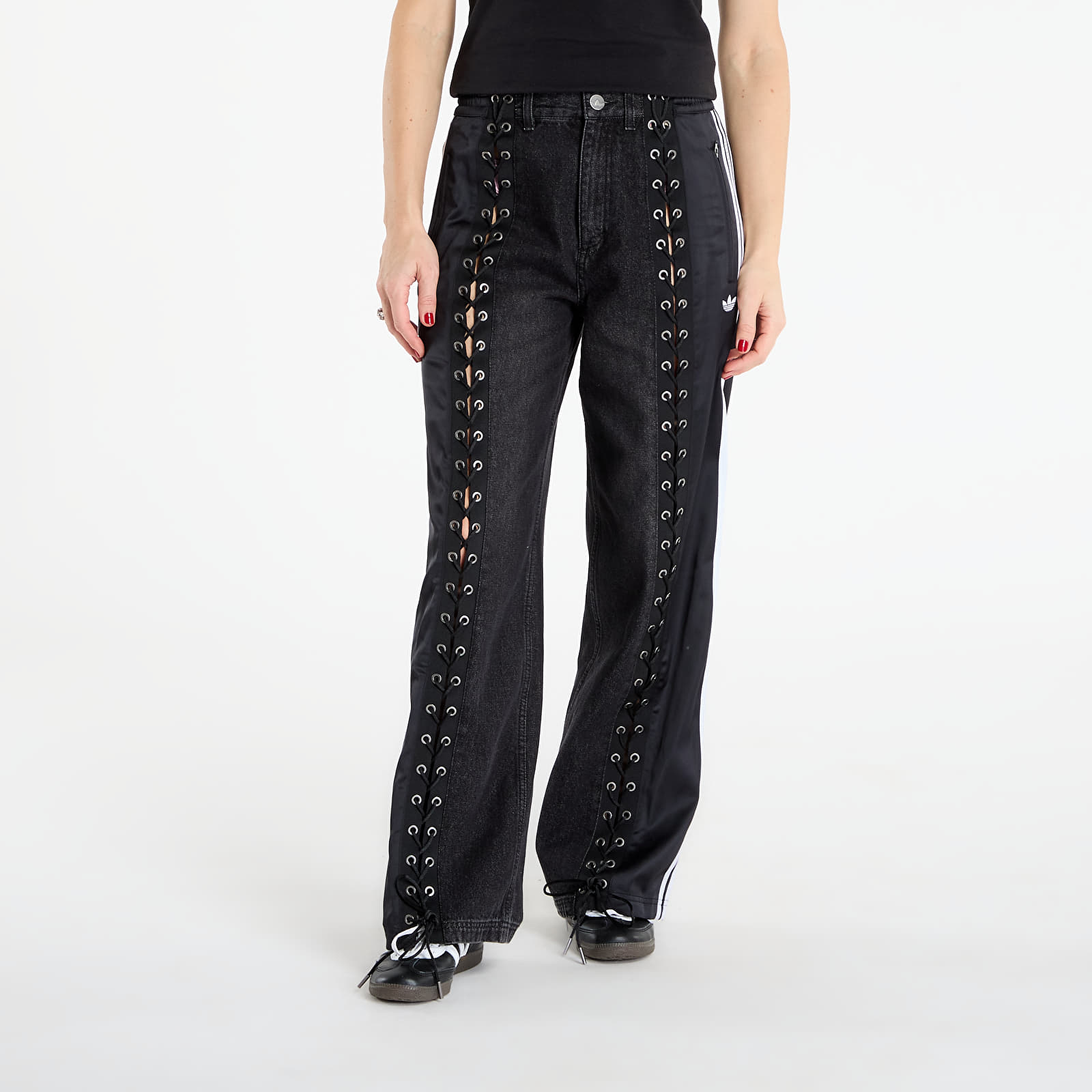 Džinsi adidas Denim Fb Track Pants Black