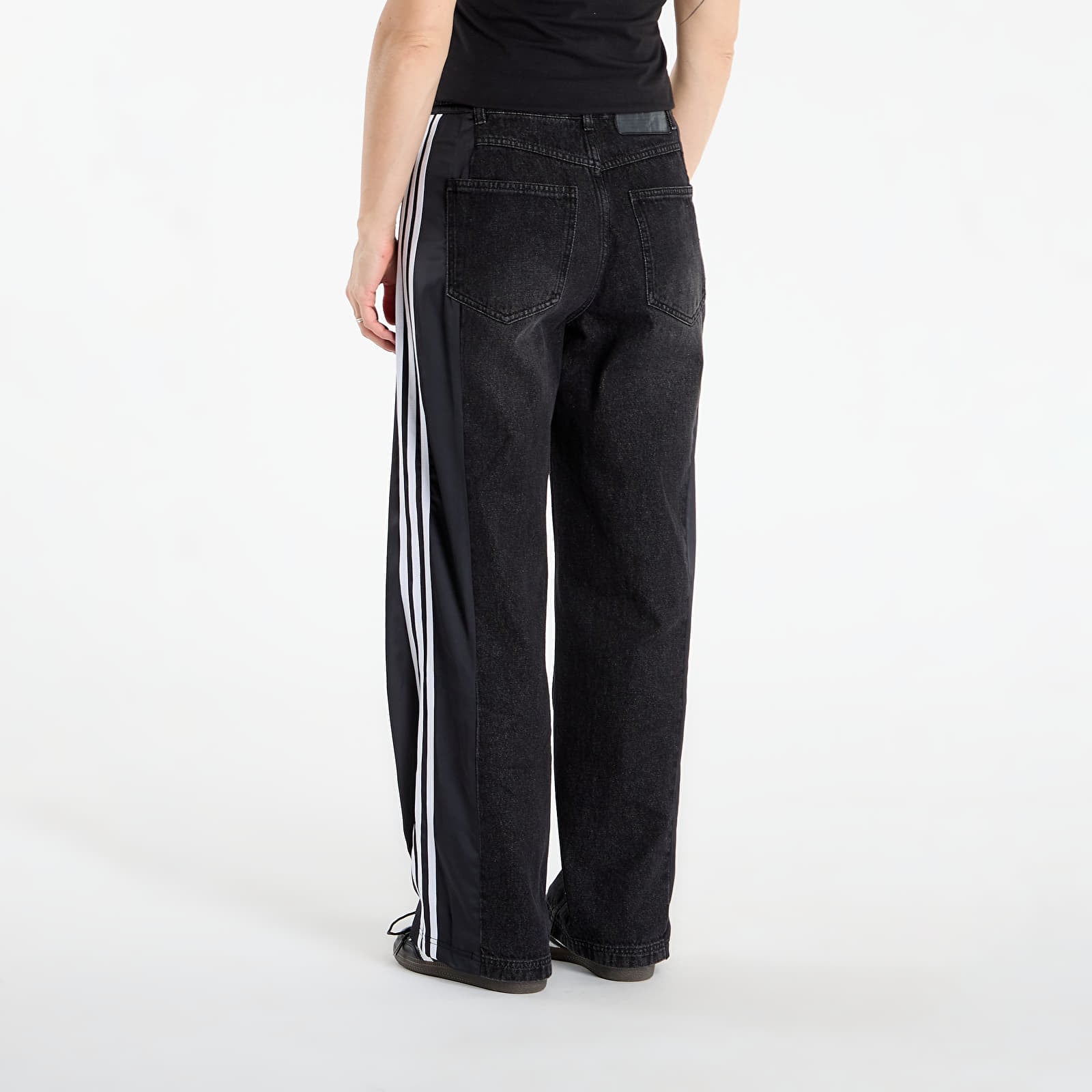 Džinsi adidas Denim Fb Track Pants Black