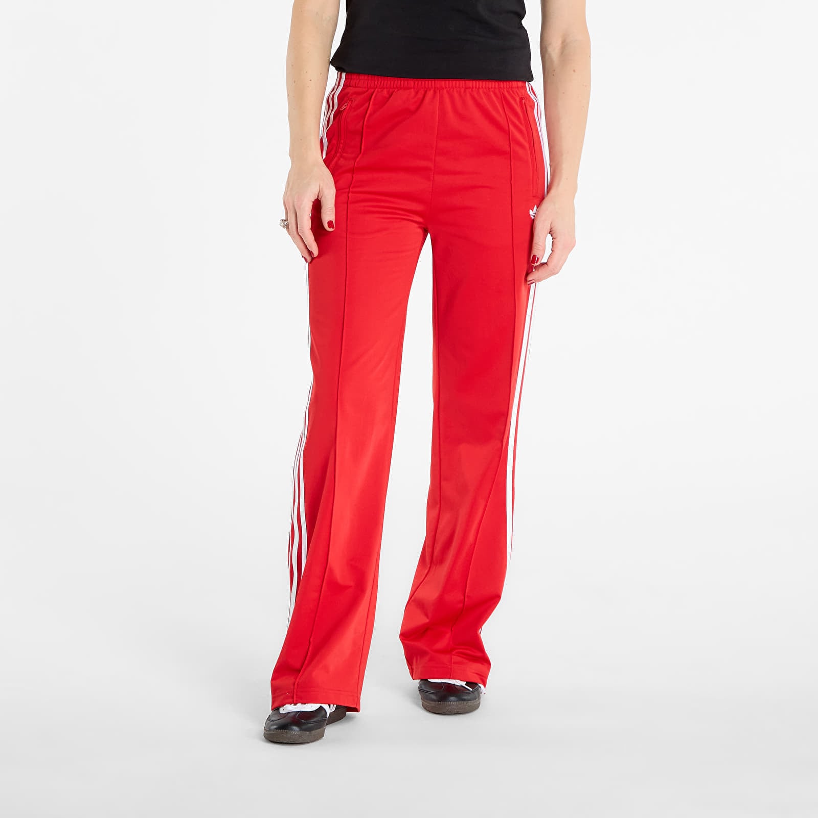 Pantaloni de trening adidas Firebird Loose Track Tracksuit Bottoms Better Scarlet S