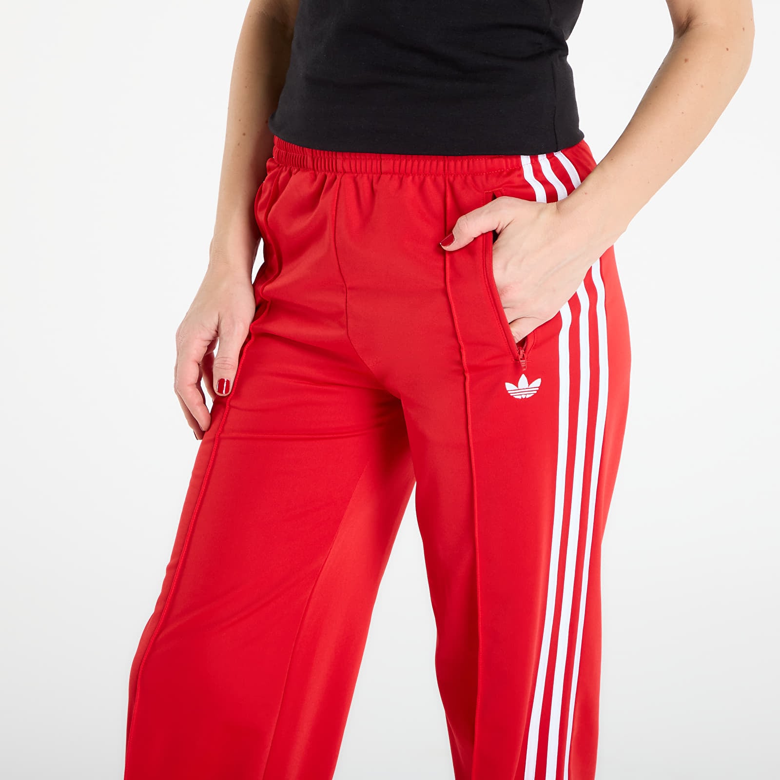 Jogger kelnės adidas Firebird Loose Track Tracksuit Bottoms Better Scarlet