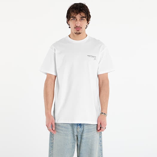 Tričko Carhartt WIP S/S Garble T-Shirt UNISEX White