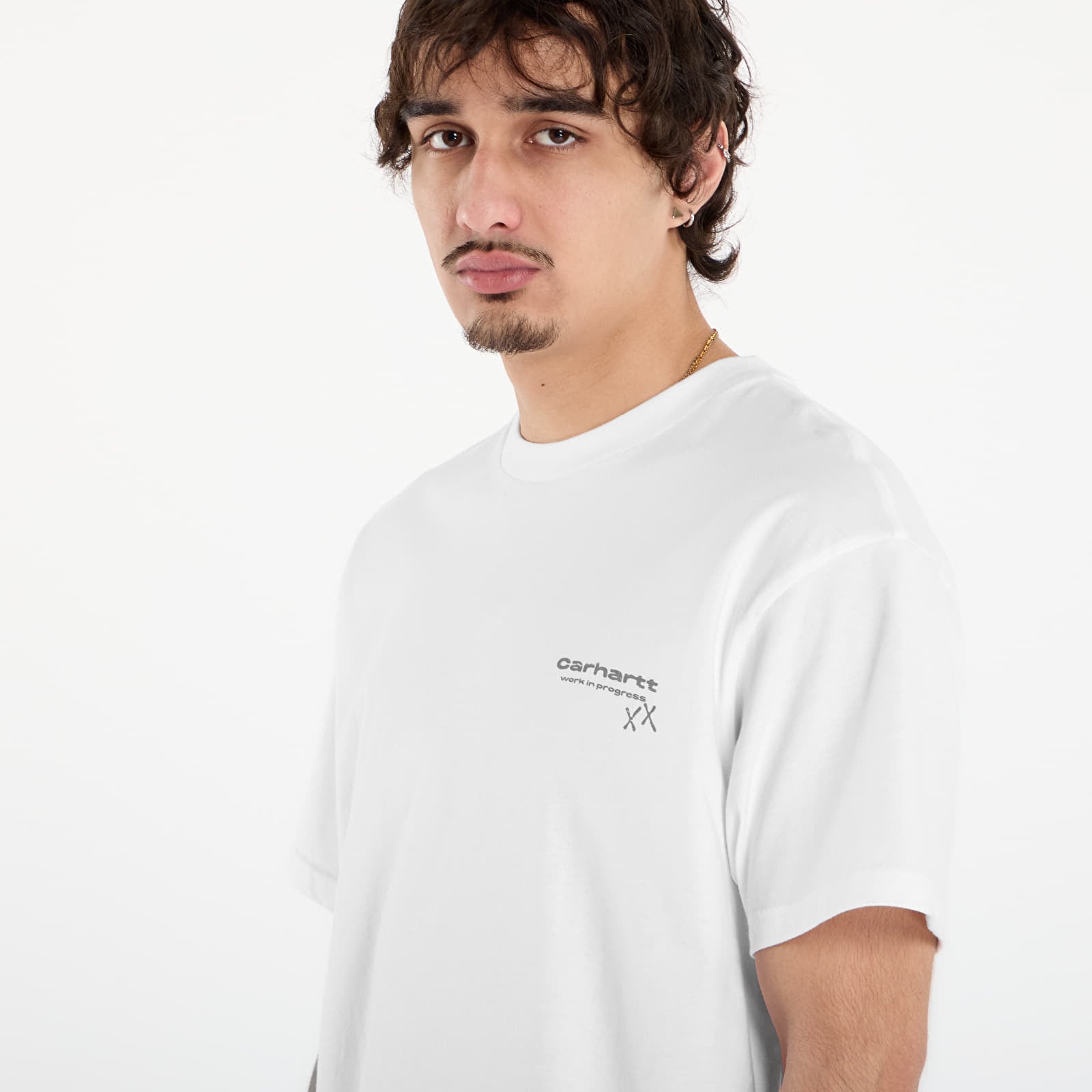   Μπλούζες Carhartt WIP S/S Garble T-Shirt UNISEX White