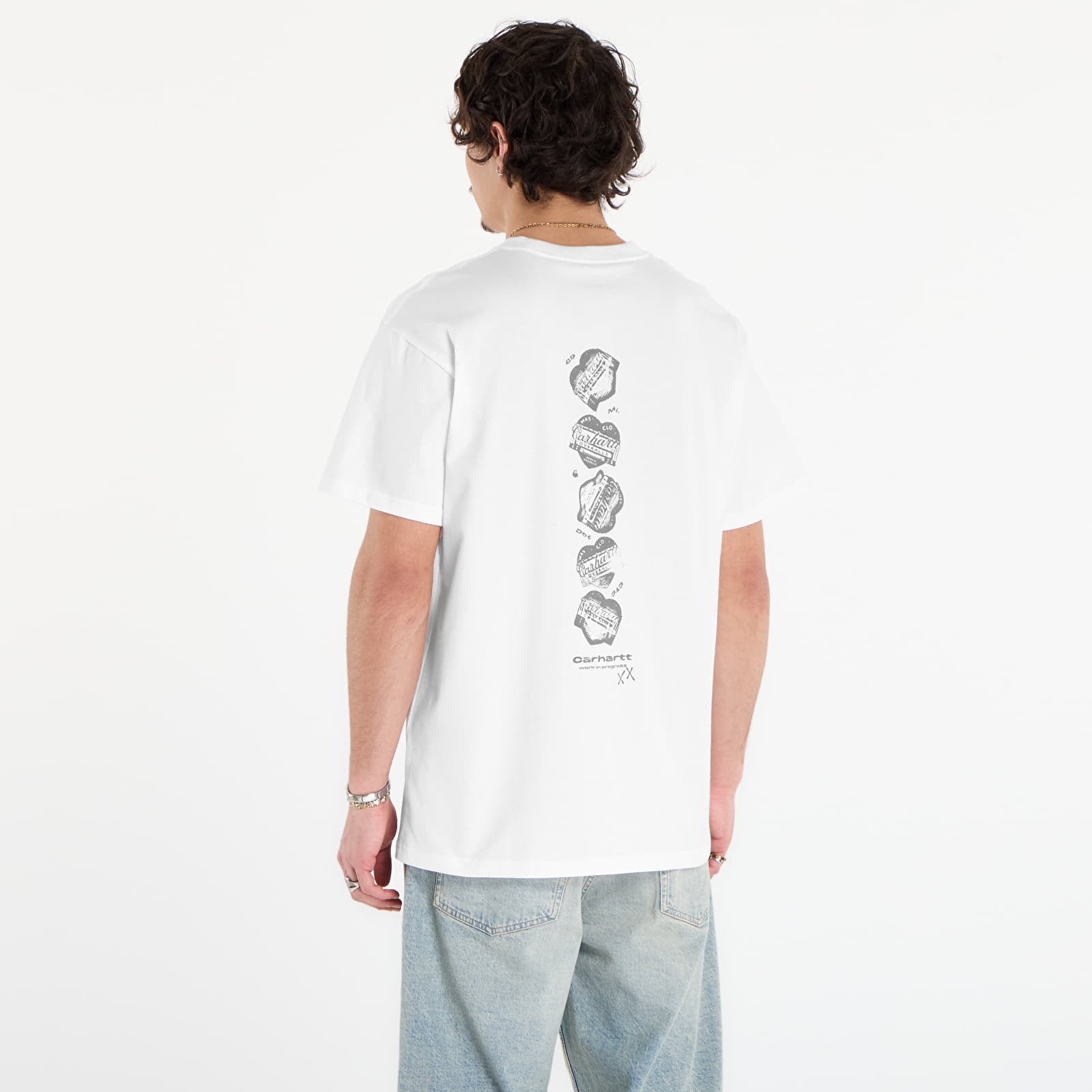   Μπλούζες Carhartt WIP S/S Garble T-Shirt UNISEX White