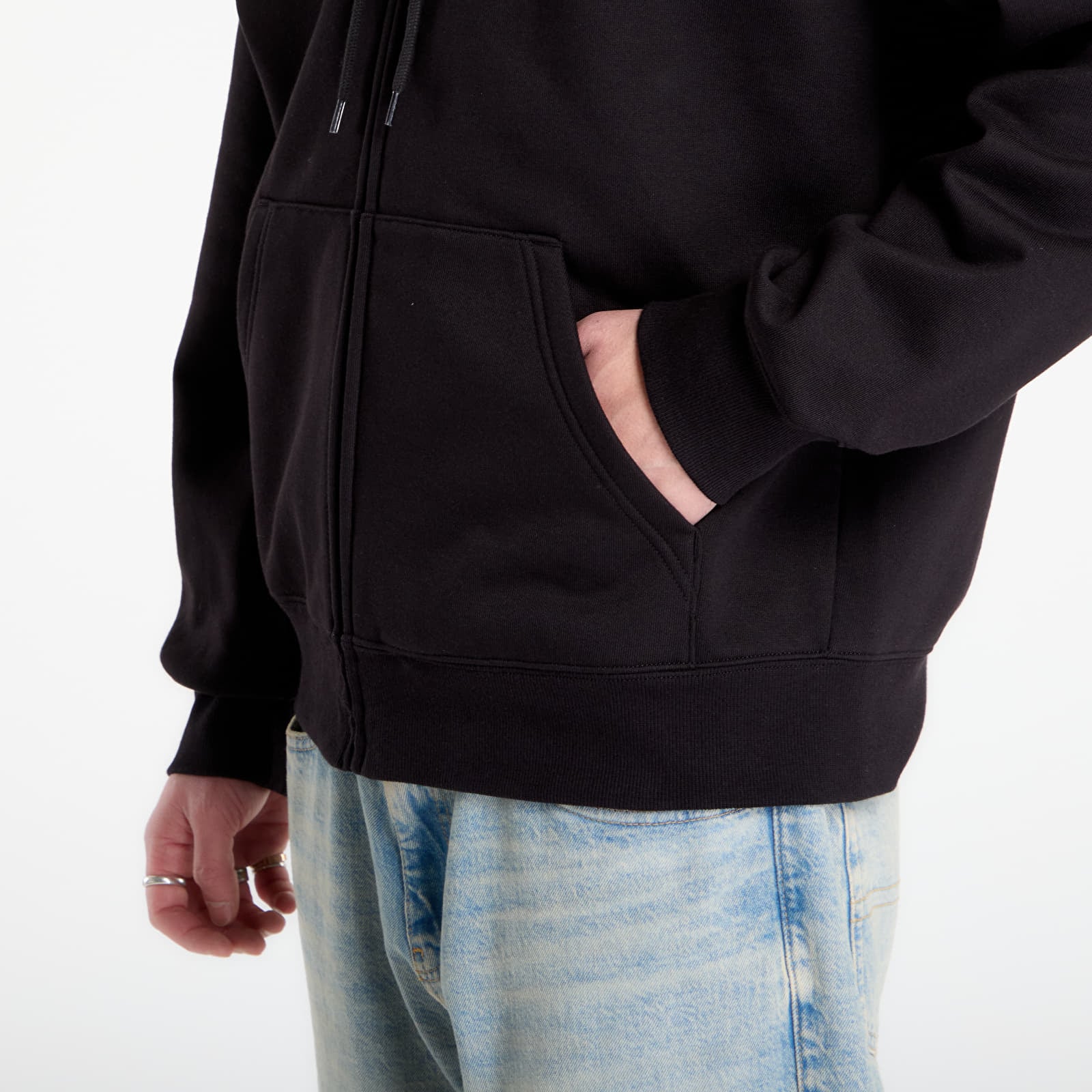 Hettegensere og sweatshirts Carhartt WIP Hooded Archive Lines Jacket UNISEX Black