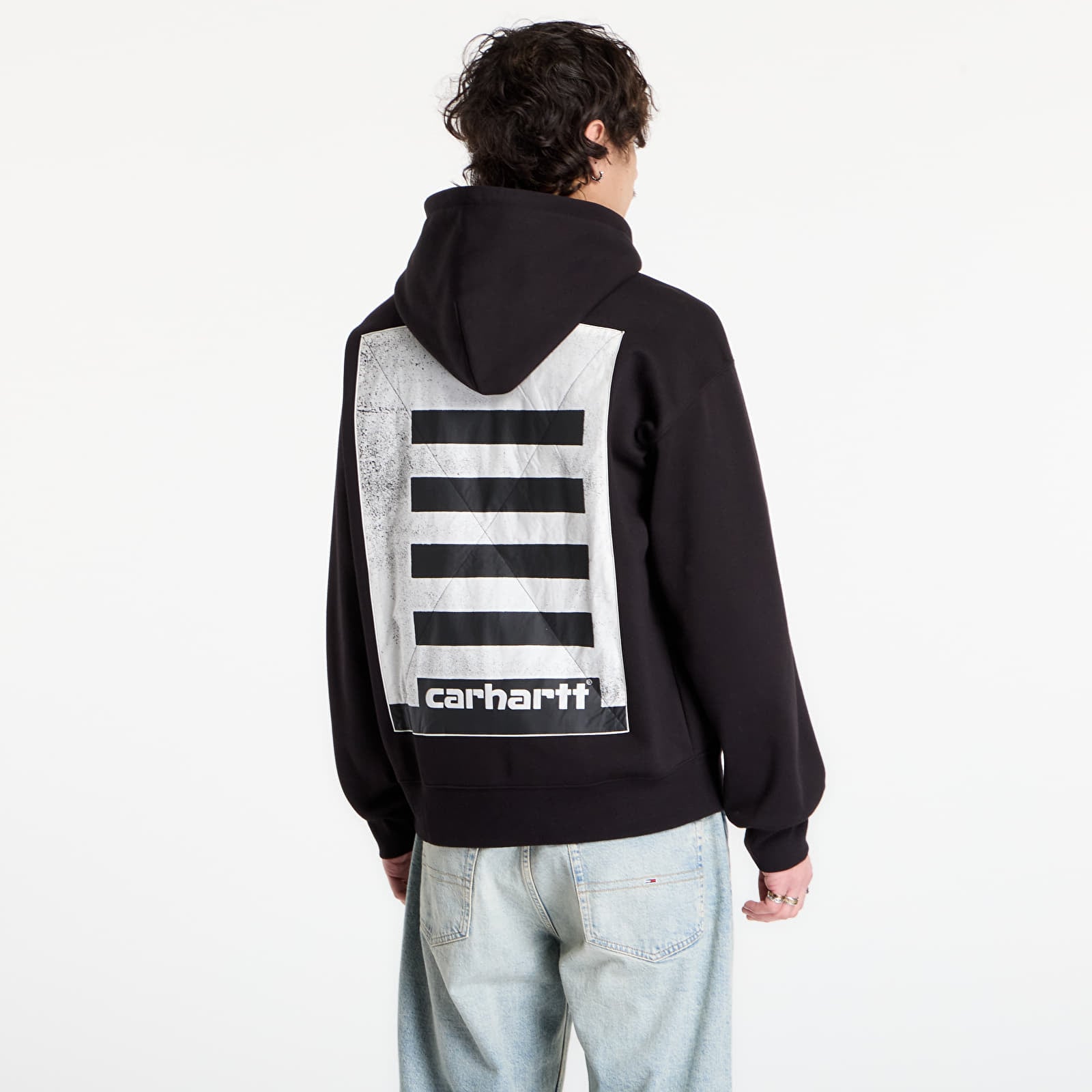 Hettegensere og sweatshirts Carhartt WIP Hooded Archive Lines Jacket UNISEX Black