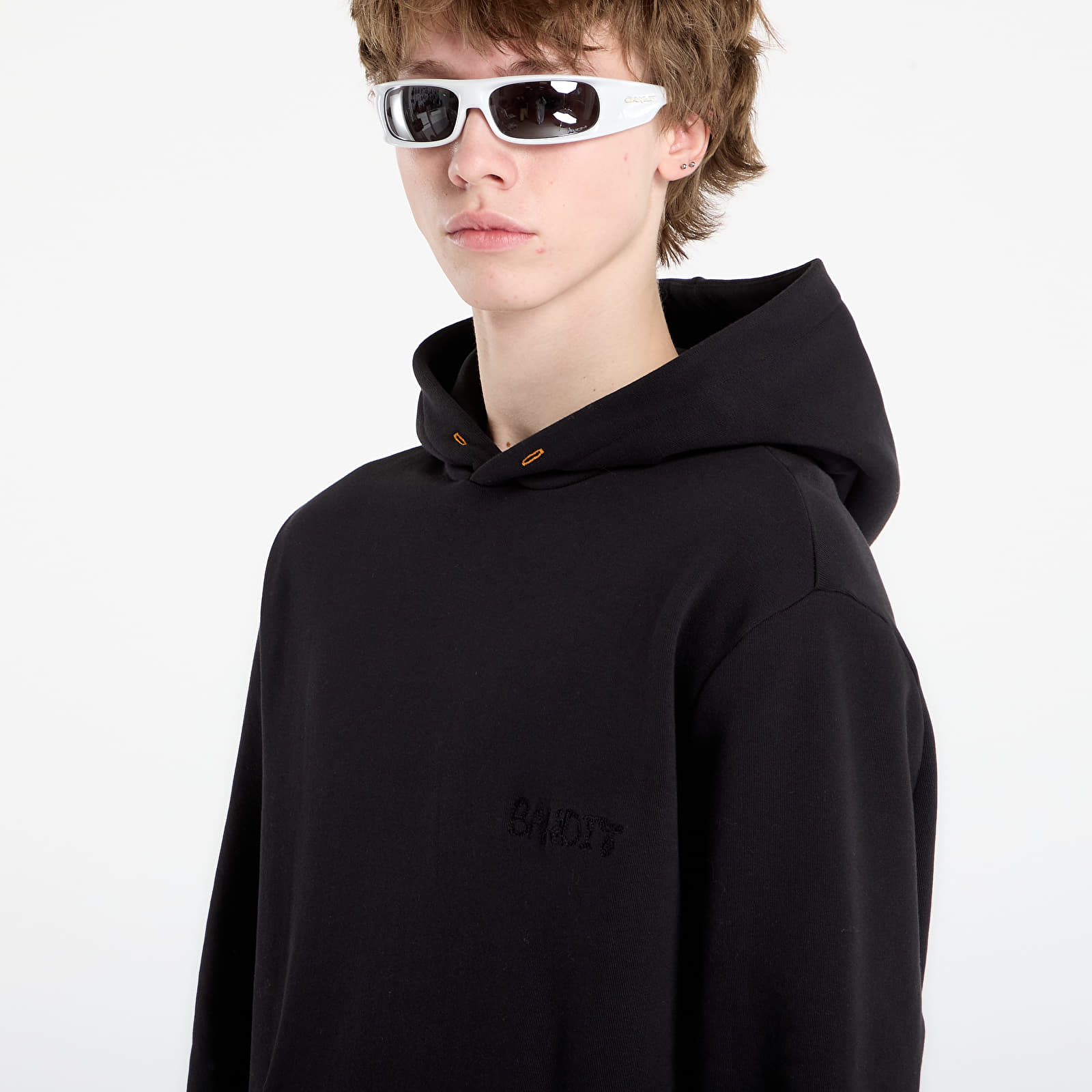 Чоловічі худі BANDIT Cotton Fleece Embroidered Hoodie Black