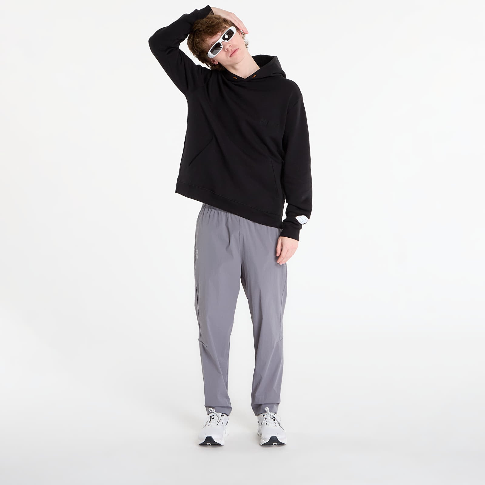 Чоловічі худі BANDIT Cotton Fleece Embroidered Hoodie Black