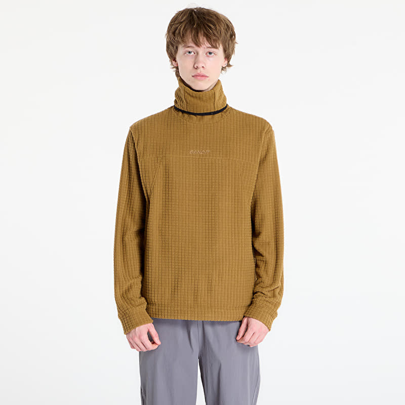 Sweatshirt BANDIT Men's MacroSoft Grid™ Turtleneck Antique Brass