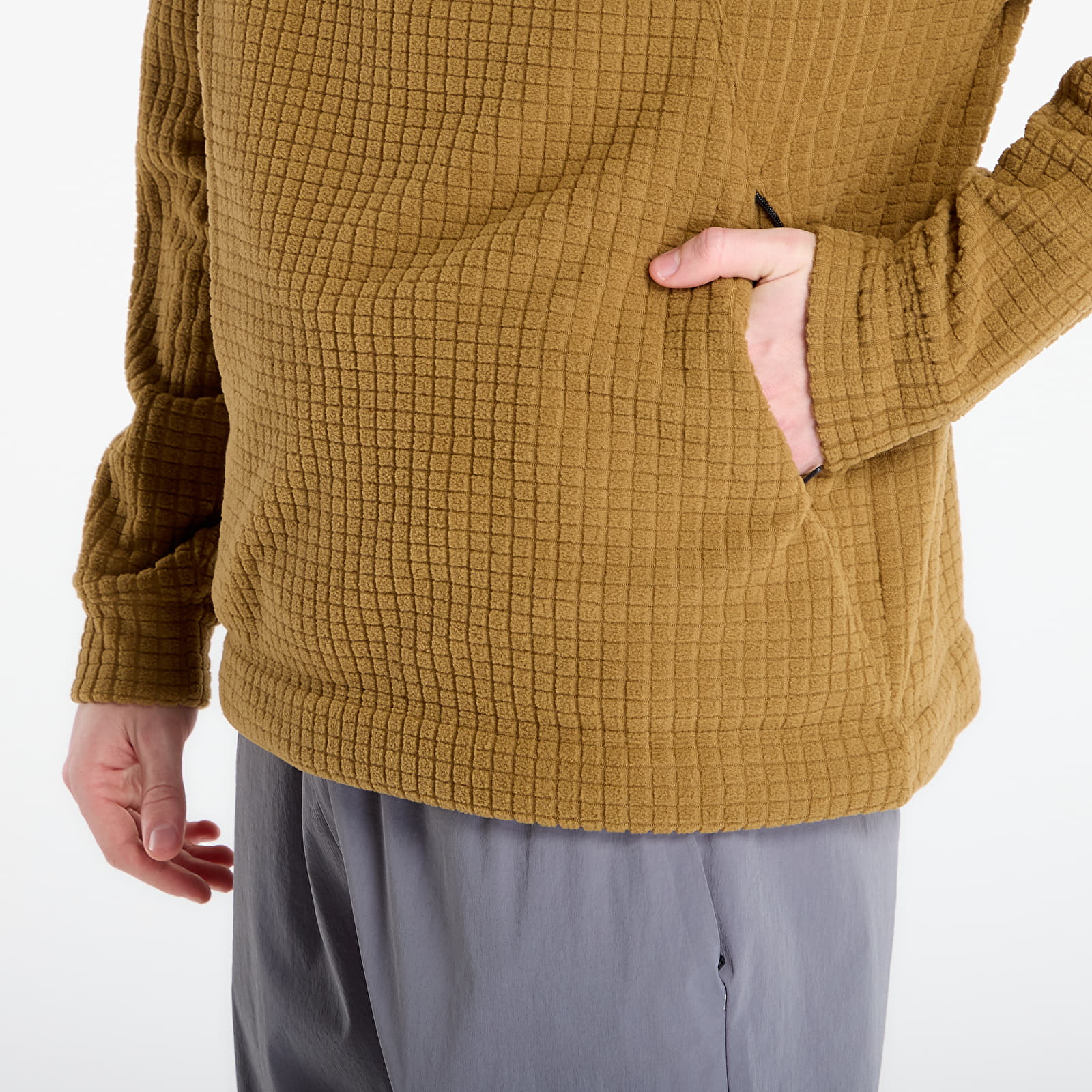 Худі та реглани BANDIT Men's MacroSoft Grid™ Turtleneck Antique Brass