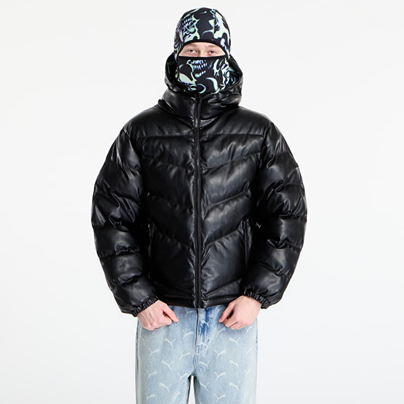 Jacke Wasted Paris M Skull Puffer Black