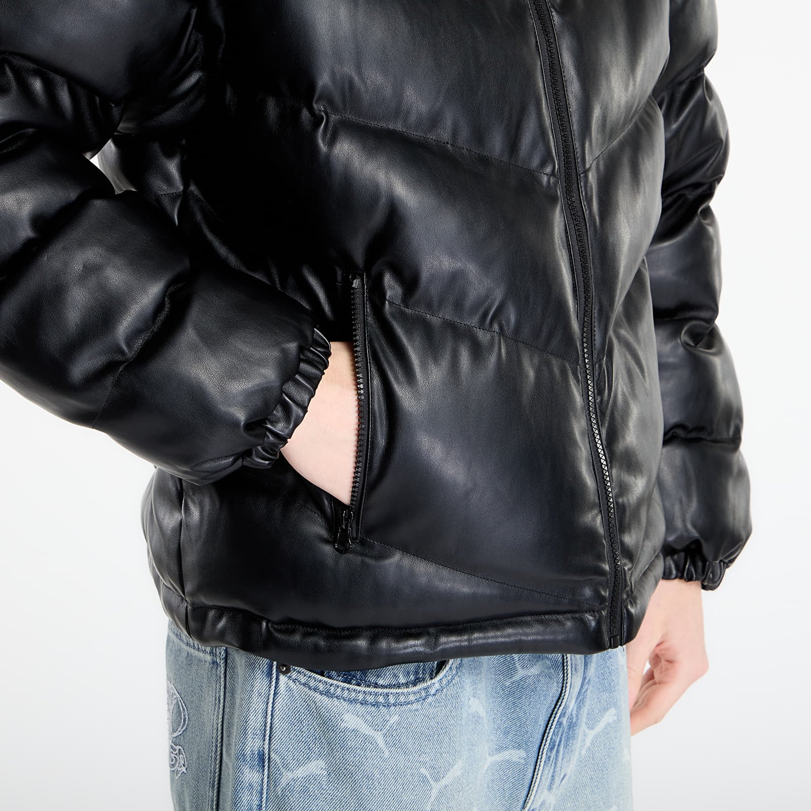 Jakker Wasted Paris M Skull Puffer Black