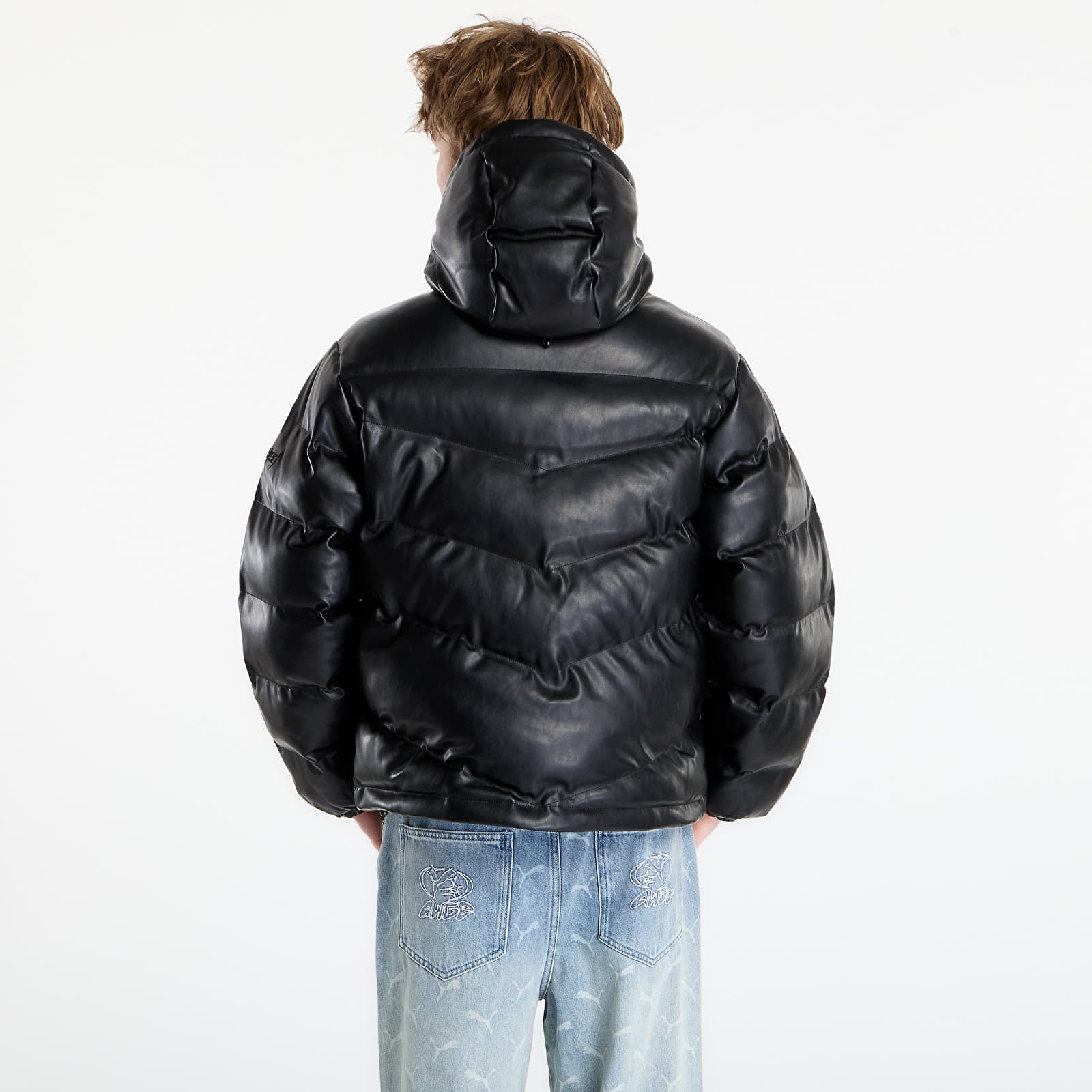 Jakker Wasted Paris M Skull Puffer Black
