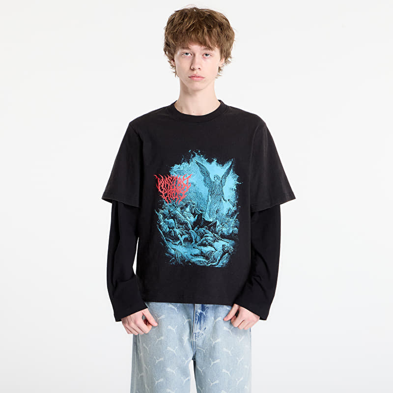 T-Shirt Wasted Paris M Legion T Age Faded Black/ Black