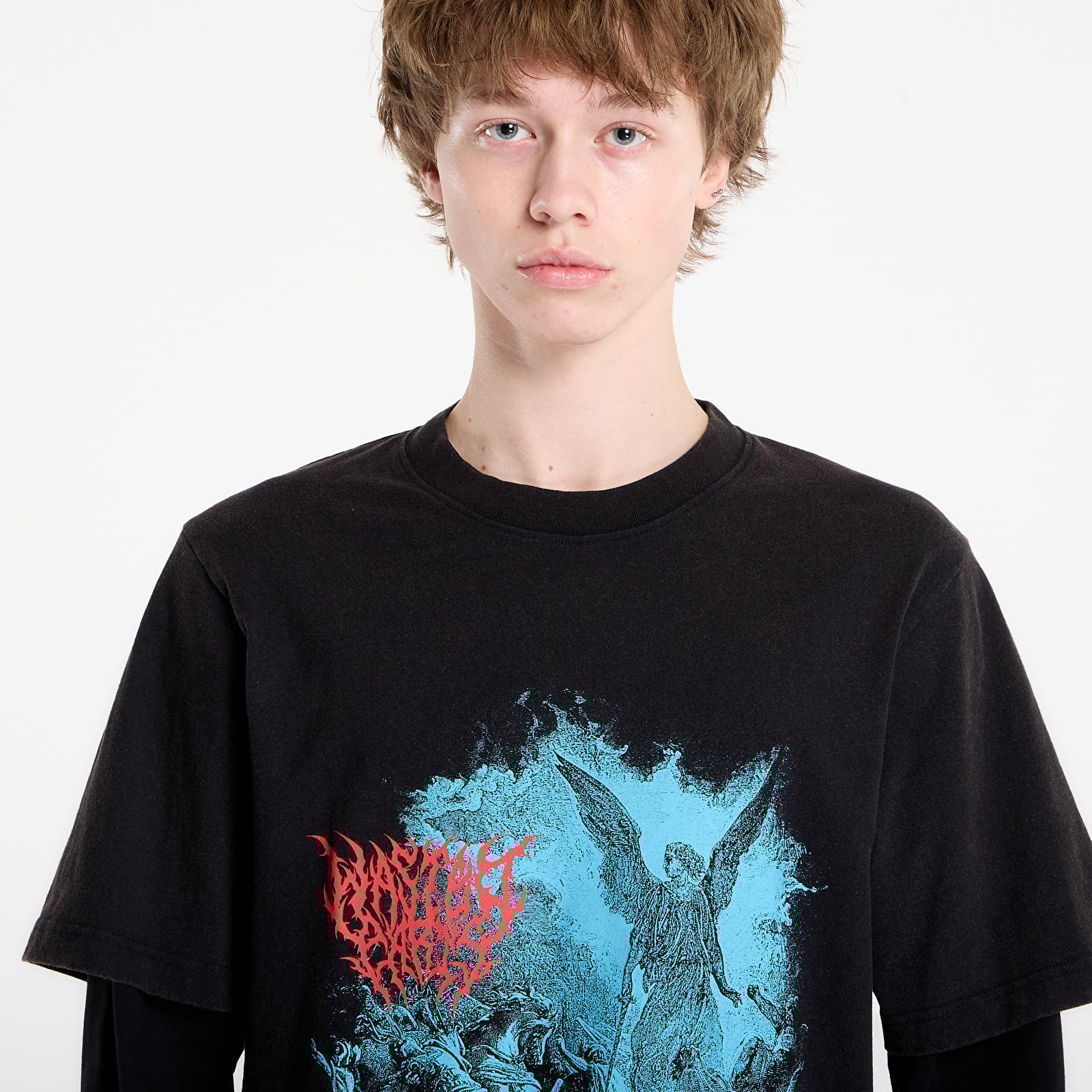 T-shirts Wasted Paris M Legion T Age Faded Black/ Black