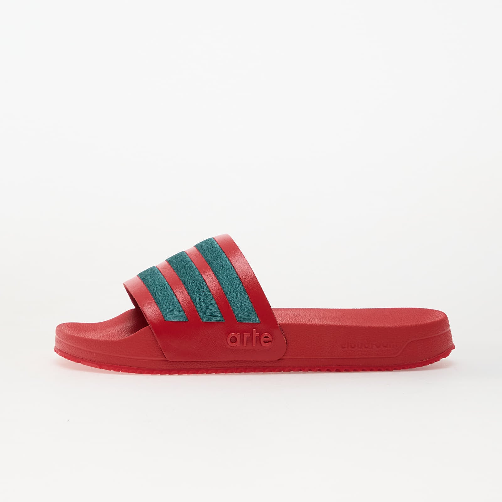 Sneakers adidas x Arte Antwerp Adilette Slides Better Scarlet/ Collegiate Green/ Better Scarlet EUR 40.5