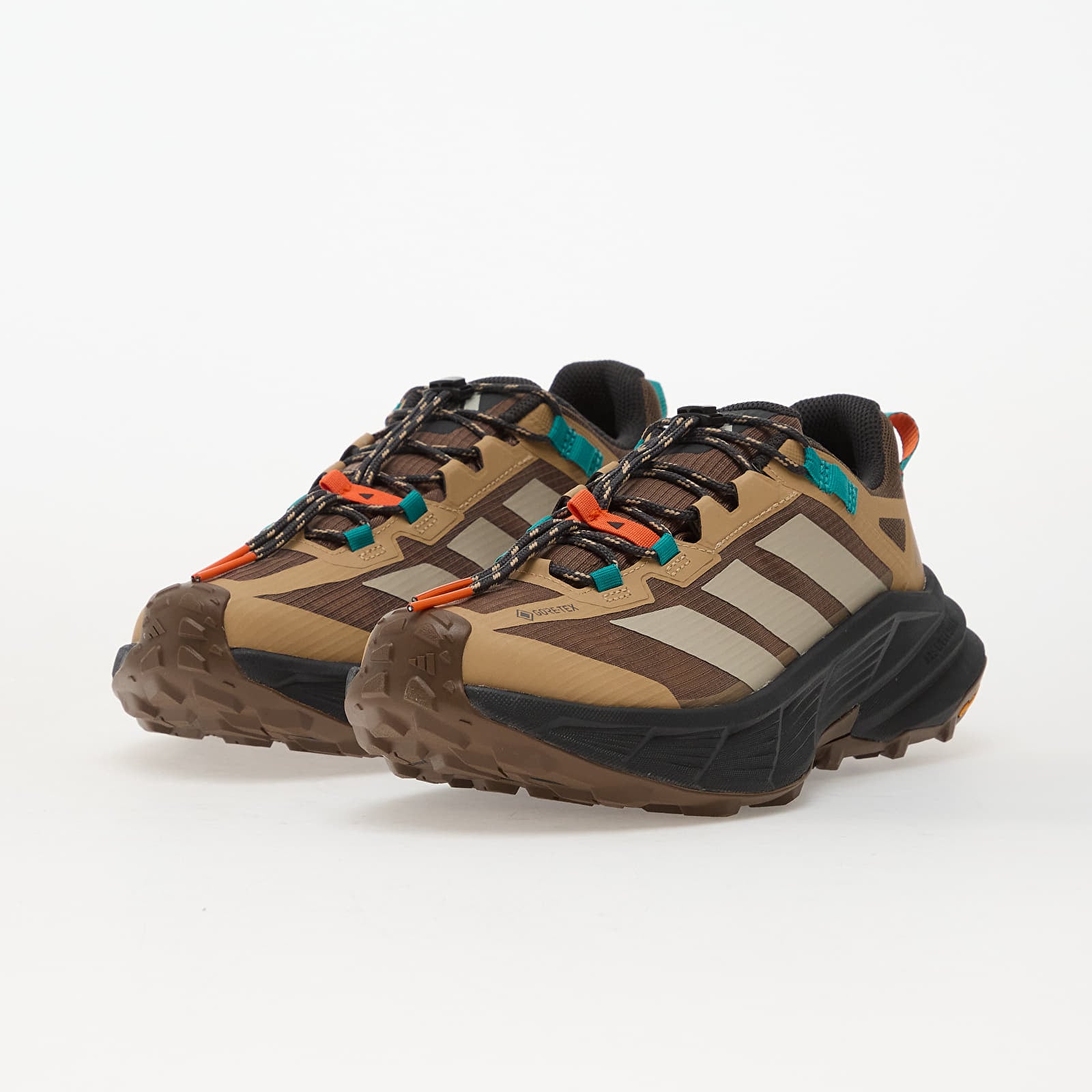 Herenschoenen adidas Terrex Freehiker SL GORE-TEX Hiking Earth Strata/ Wonder Alumina/ Pure Teal