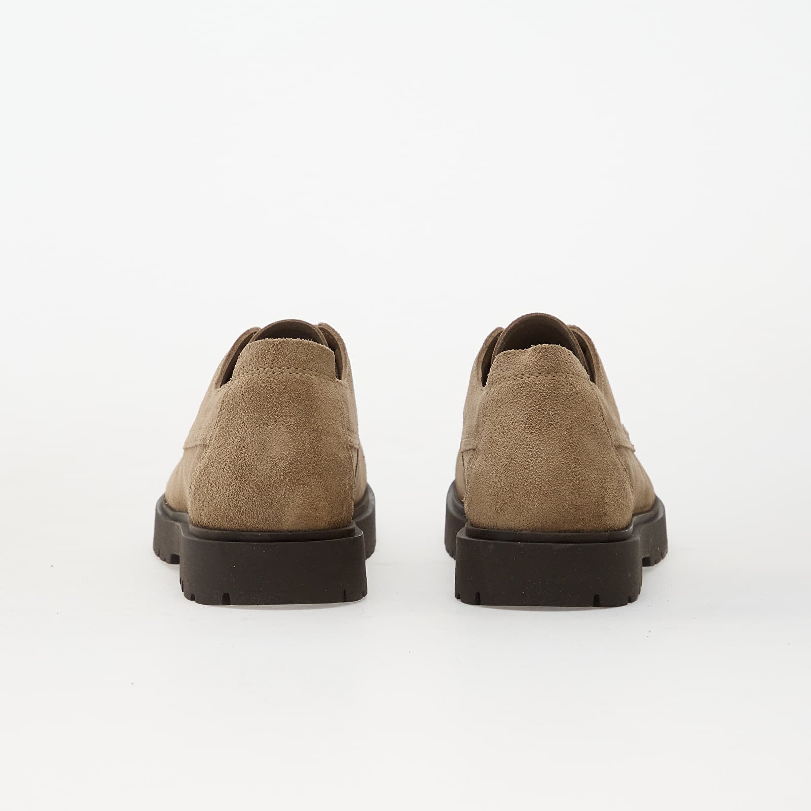 Мужская обувь Birkenstock Highwood Moc Lace Low Suede Leather Gray Taupe