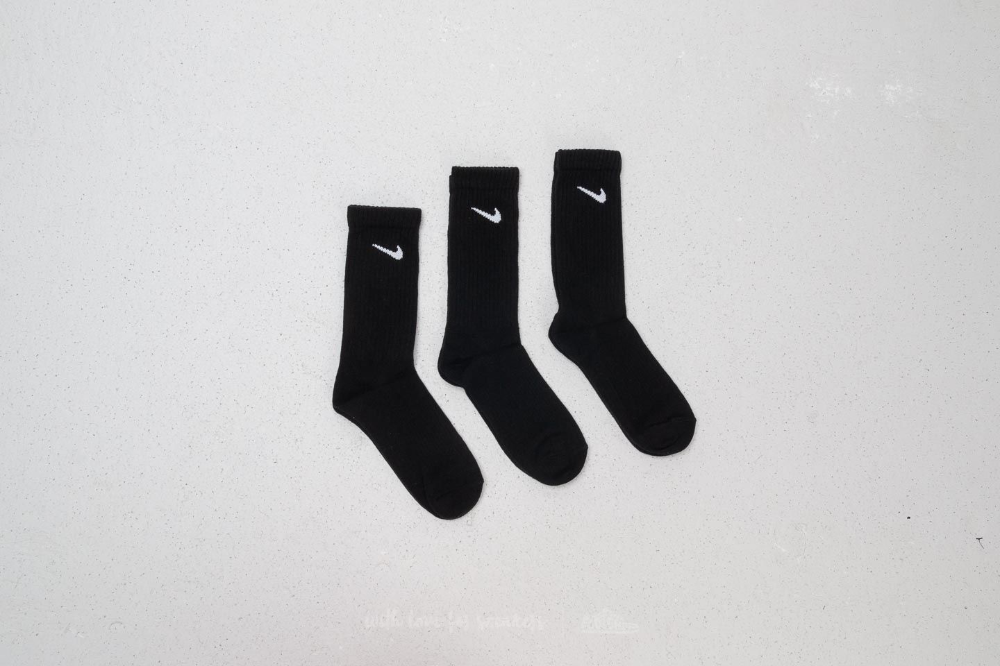 Skarpetki Nike 3 Pack Lightweight Performance Cotton Socks Black