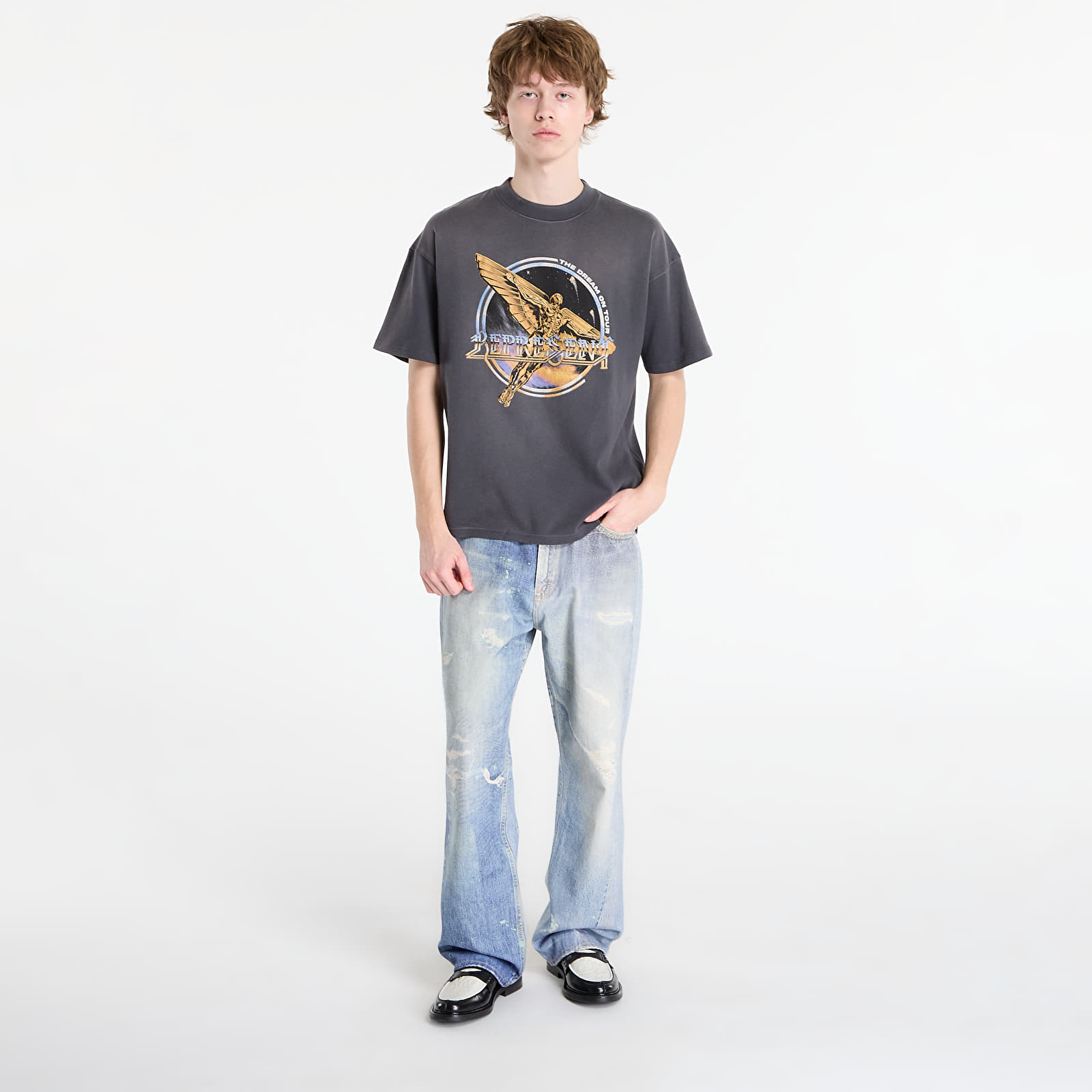 T-shirts REPRESENT Golden Tour T-Shirt UNISEX Sun Fade Grey