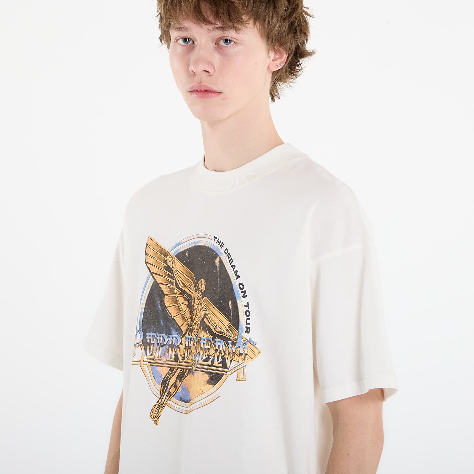 T-Shirts REPRESENT Golden Tour T-Shirt UNISEX Flat White