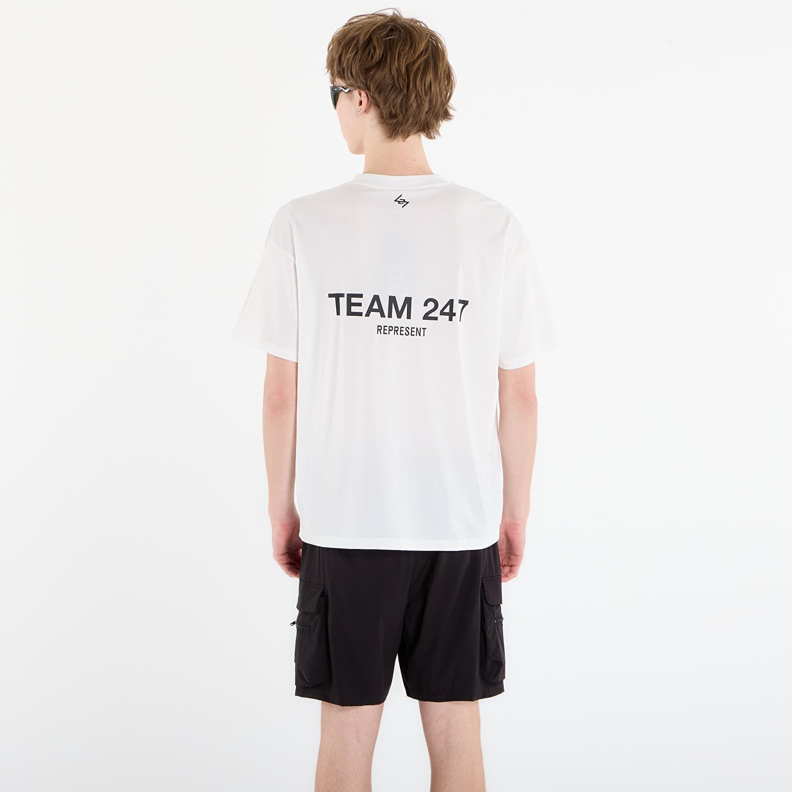 T-skjorter REPRESENT Team 247 Oversized Tee UNISEX Flat White