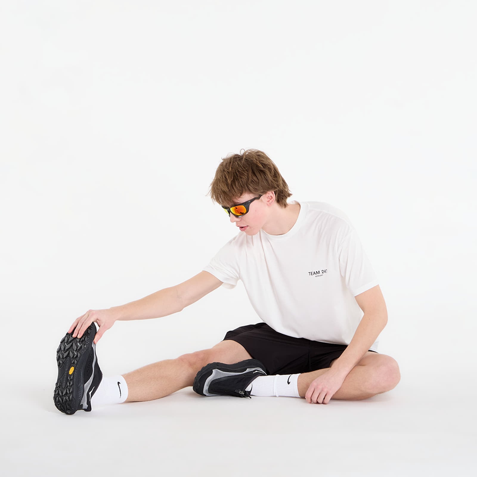 T-skjorter REPRESENT Team 247 Oversized Tee UNISEX Flat White