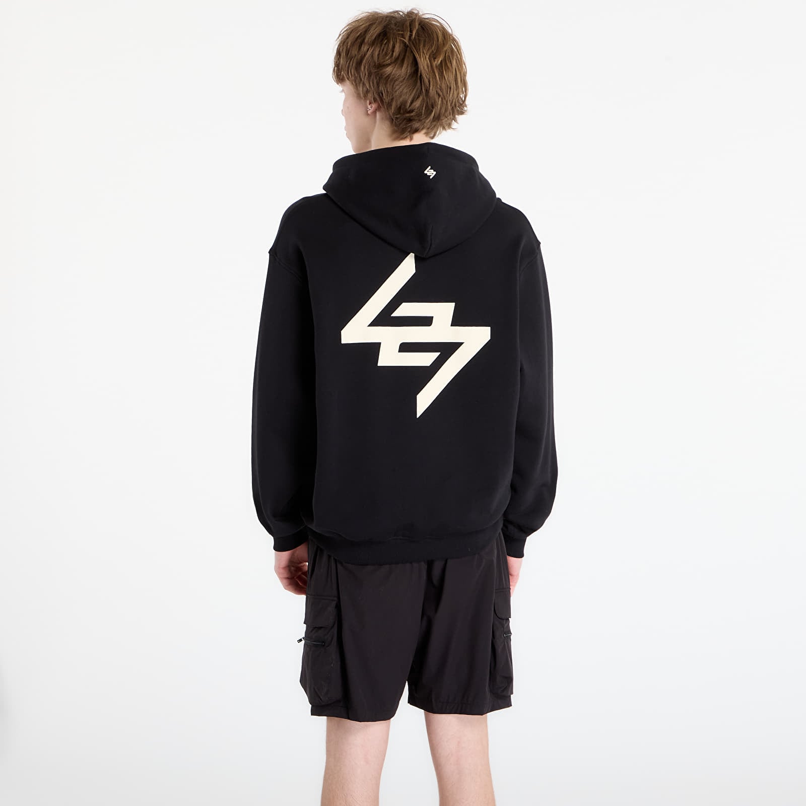 Hettegensere og sweatshirts REPRESENT 247 Dna Graphic Hood UNISEX Jet Black