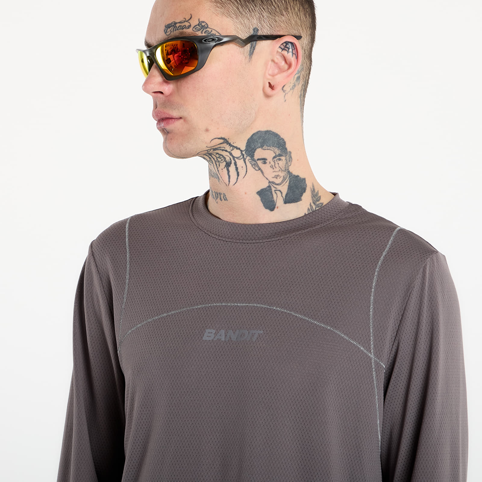 Футболки BANDIT Men's Micromesh™ Long Sleeve Tee Haze