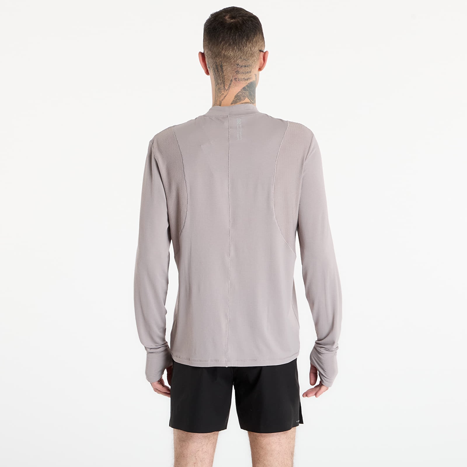Футболки BANDIT AuraGrid™ Mockneck Long Sleeve Zinc