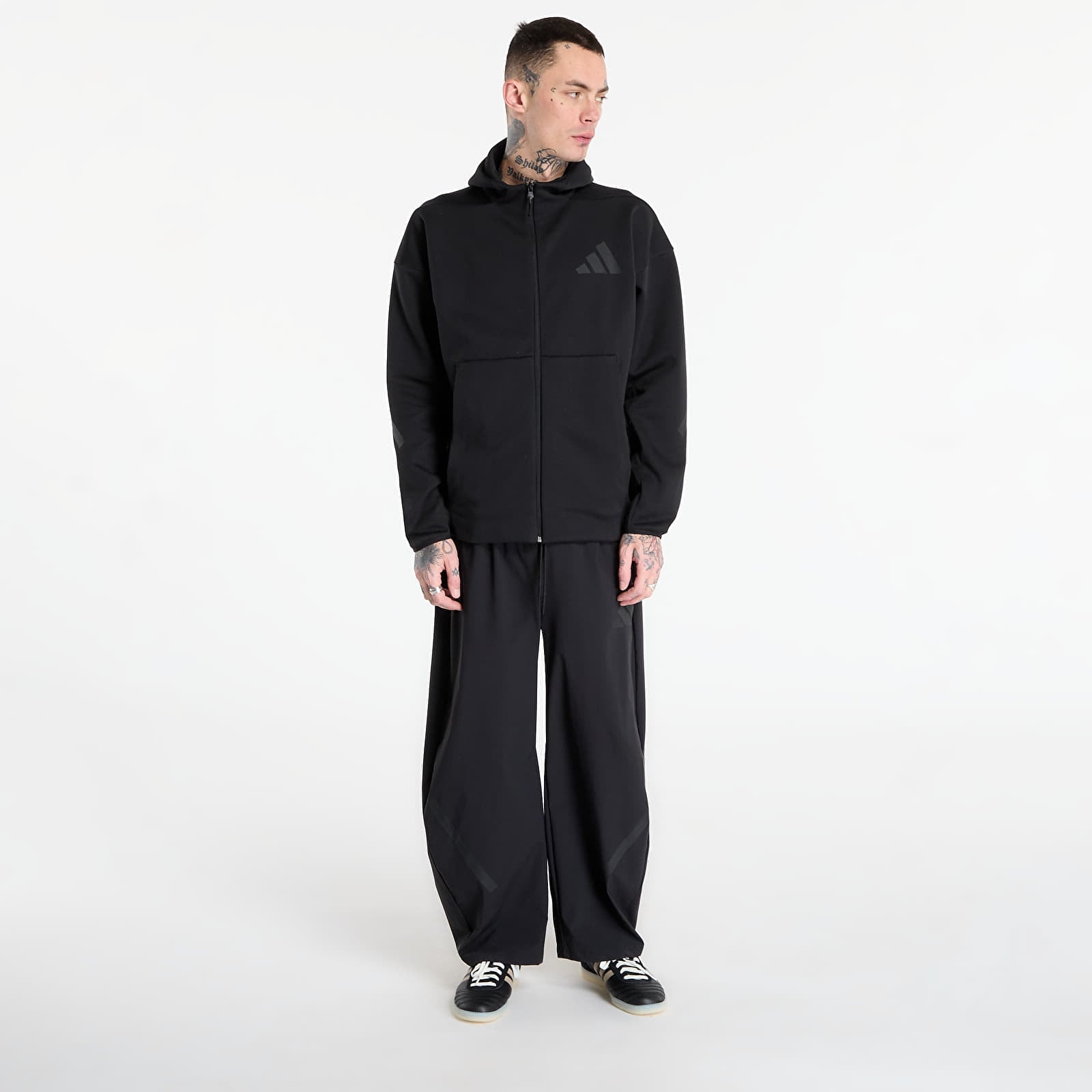 Puloverji   adidas M Z.N.E. Fz Black