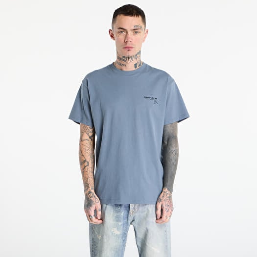 Tricou Carhartt WIP S/S Garble T-Shirt UNISEX Velvet Blue