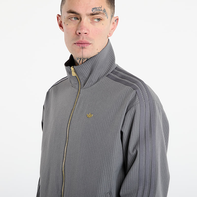 adidas Firebird Loose Pinstripes Track Top Grey Four | Footshop
